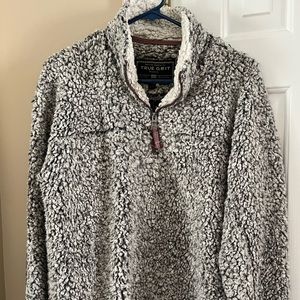 Grey True Grit Pullover